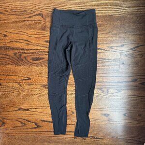 Athleta Black Moto Leggings